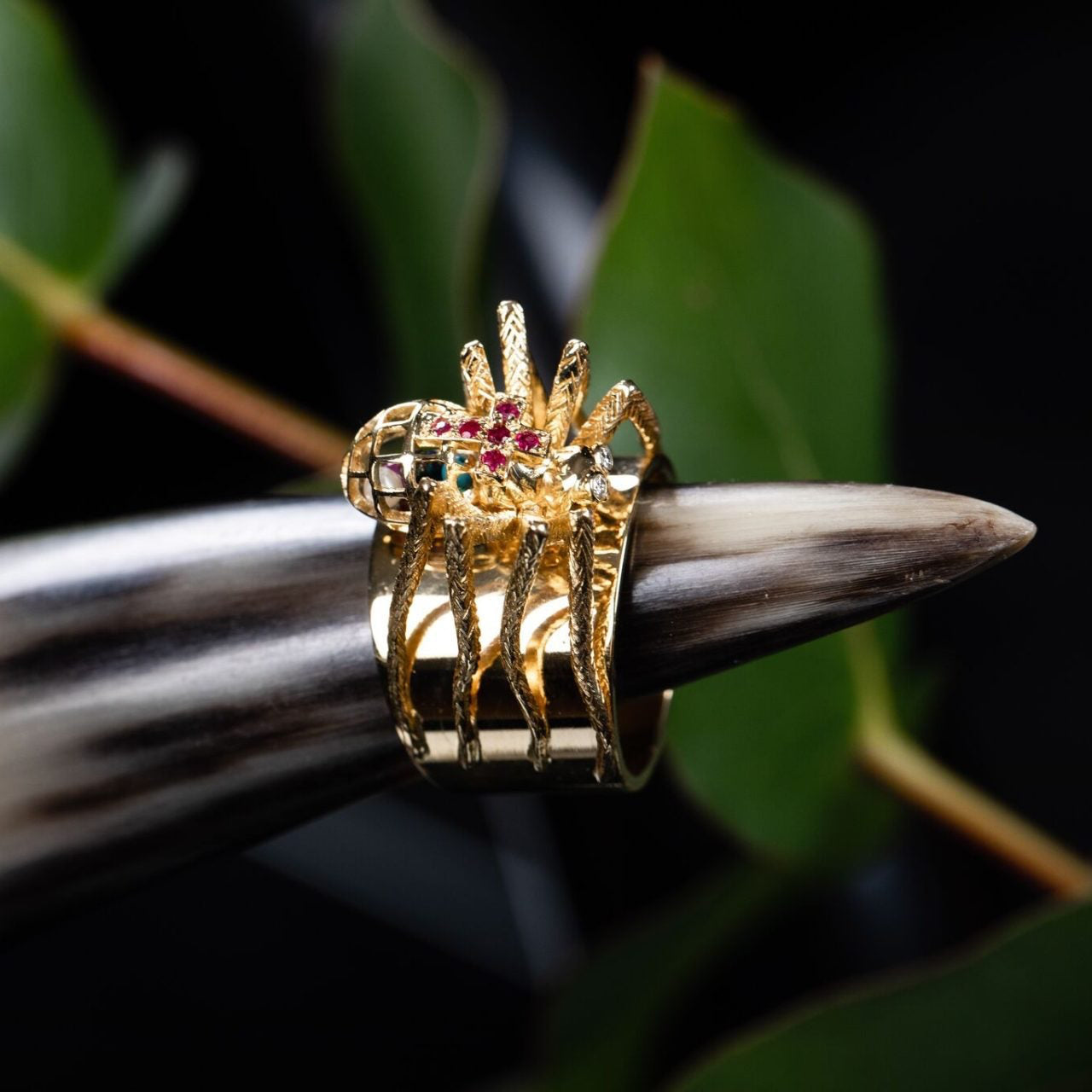Spider Ring in Yellow Gold 18K image 3