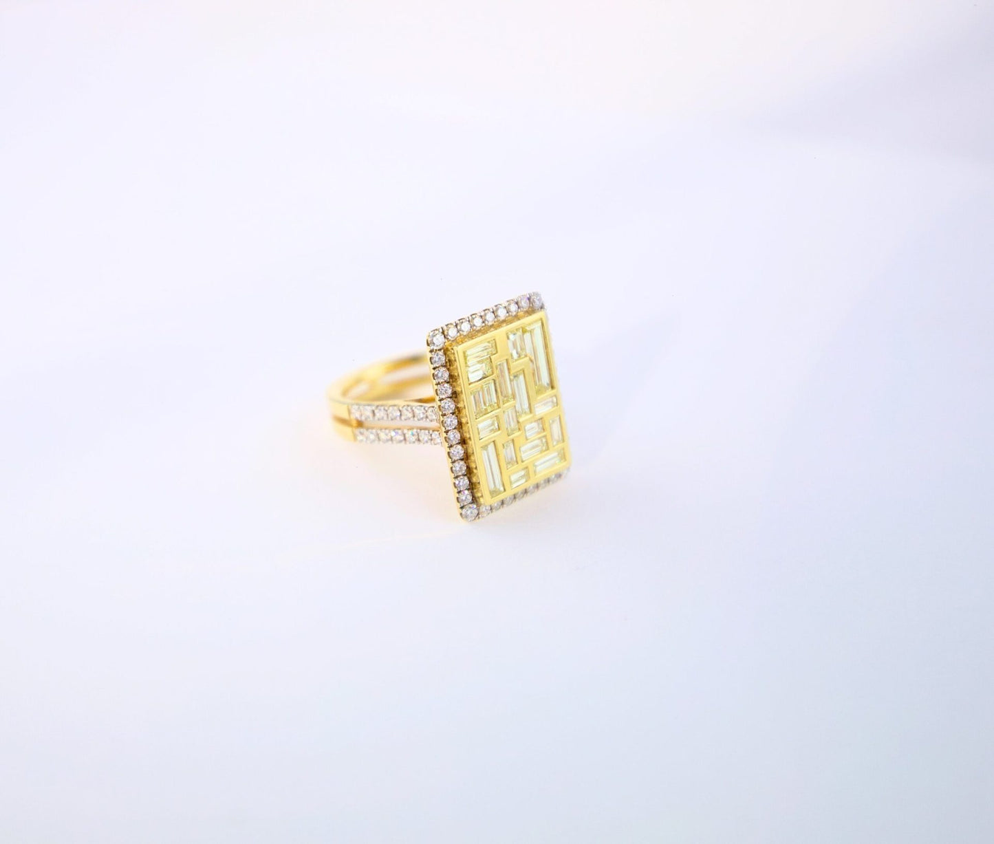 Baguette Cocktail Ring image 3