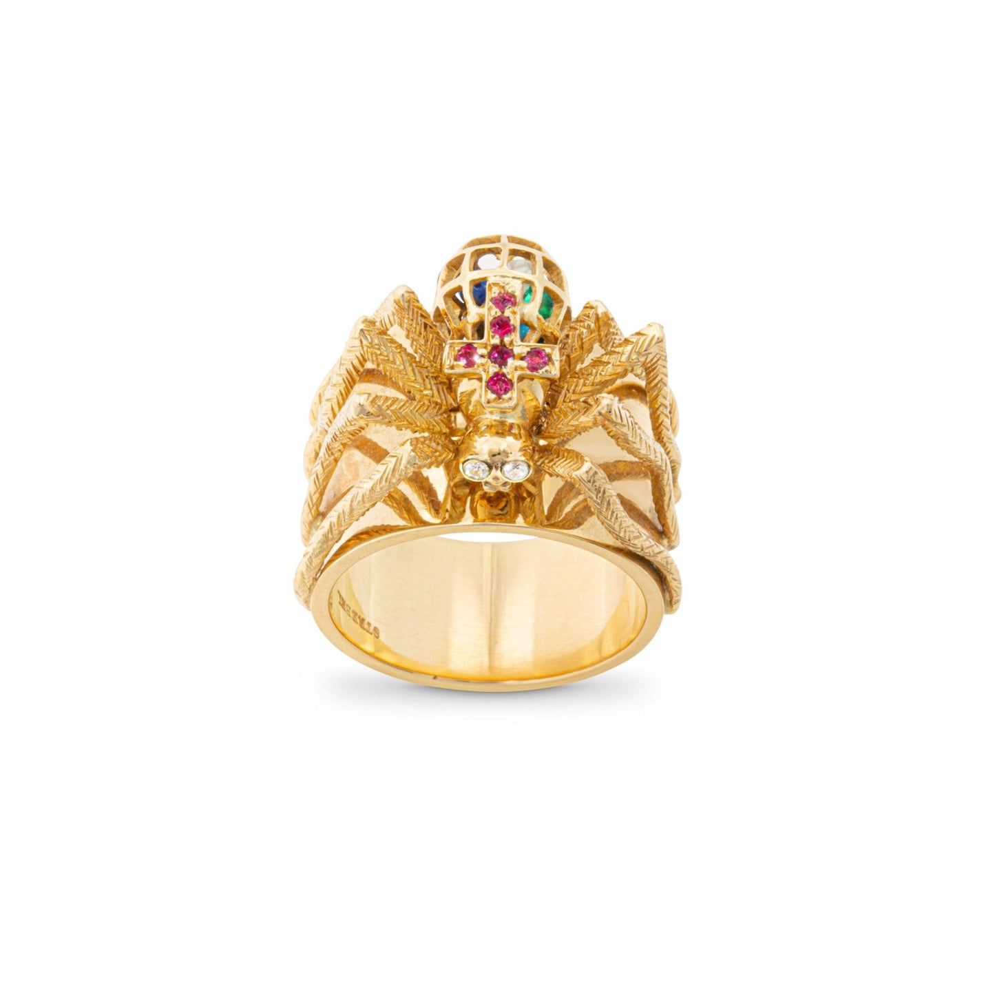 Spider Ring in Yellow Gold 18K image 1