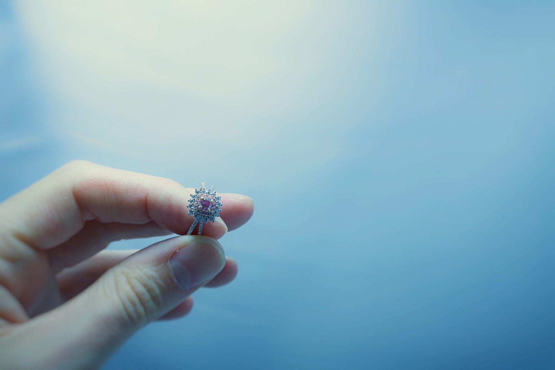 Sunset Cocktail Ring image 1