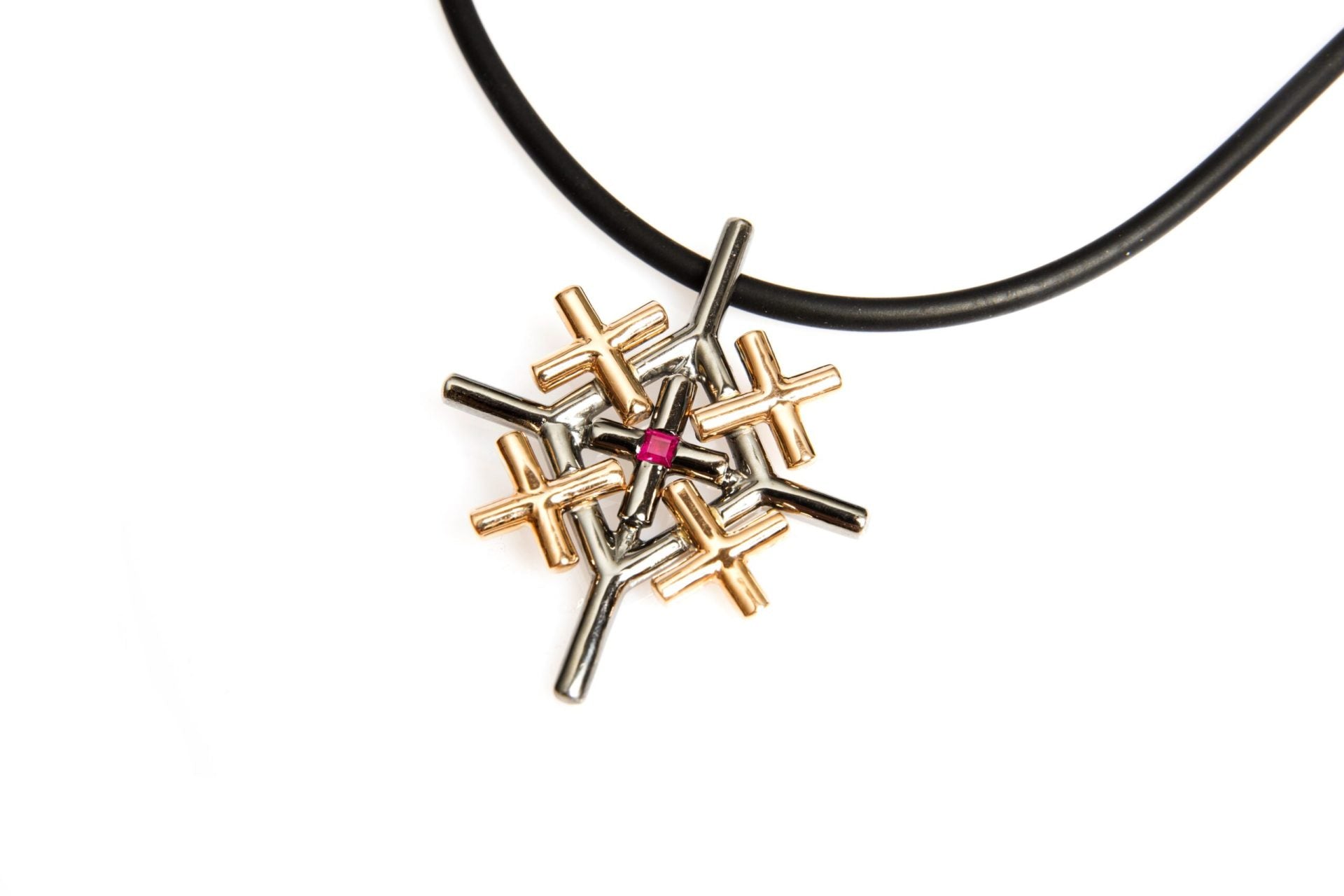 Prestige Cross in Red and Black Gold Large image 0