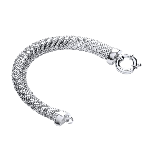 Silver Mesh Bracelet