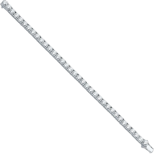 Silver 5.2mm Tennis Bracelet