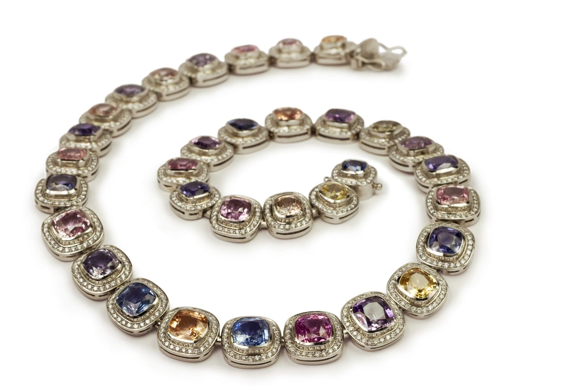 Pastel Sapphire Collier image 0