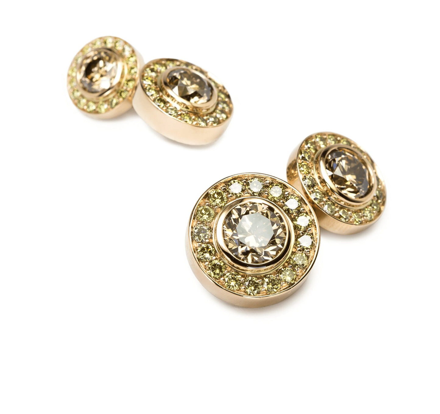 Brown Diamonds Cufflinks image 0