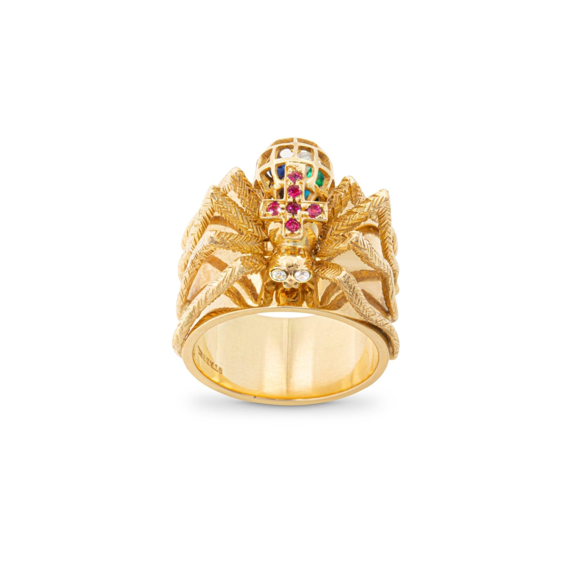 Spider Ring in Yellow Gold 18K image 1